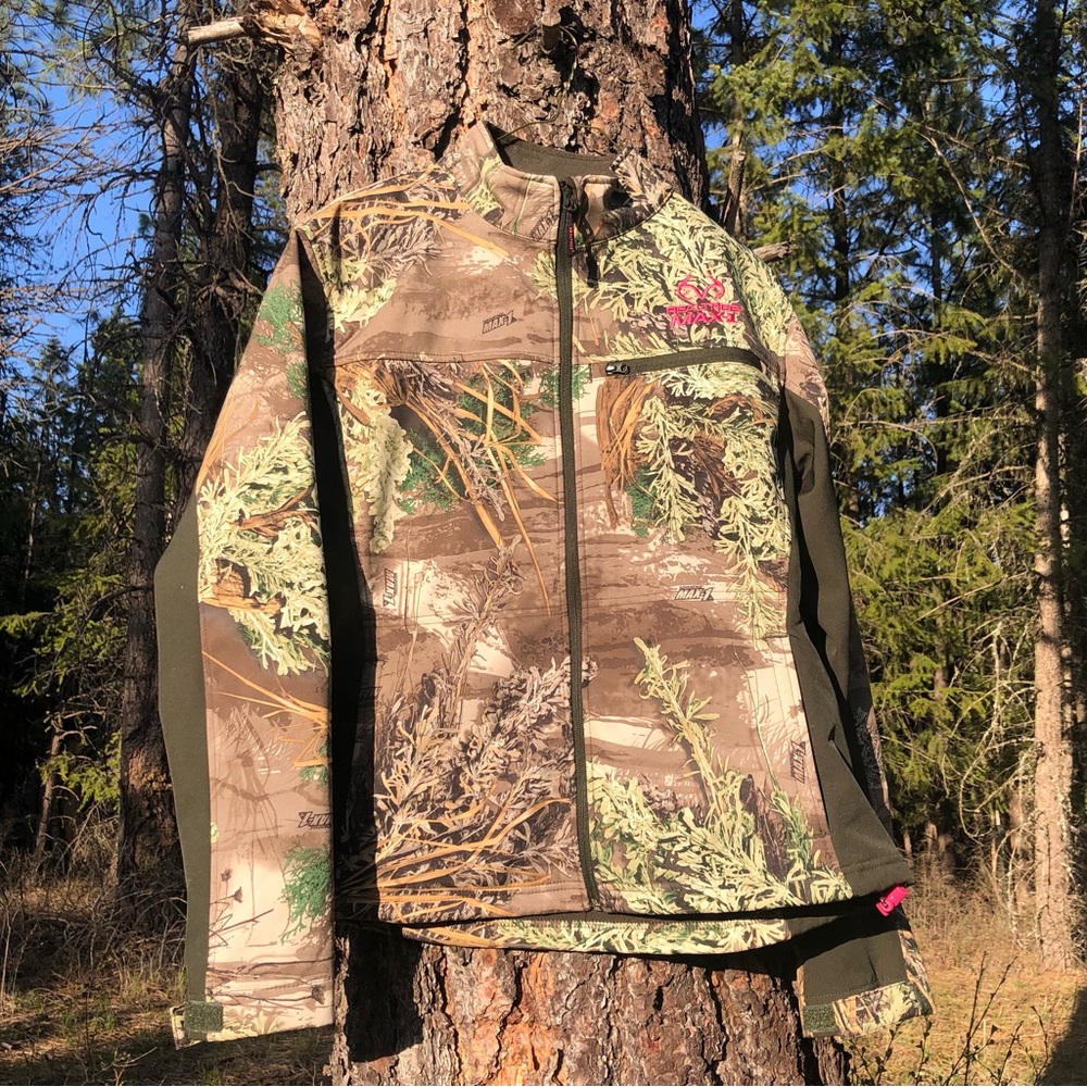 REALTREE MAX-1 Camouflage Zip-Up Jacket